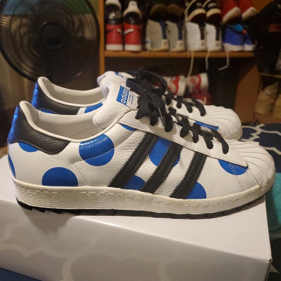 adidas jermey scott 80's super skate blue dots. - Picture 2 of 7